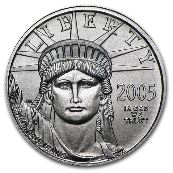 2005 1/10 oz Platinum American Eagle BU 2005 1/10 oz Platinum American Eagle BU